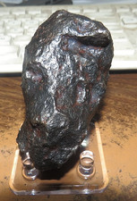 LG 318 GM  CAMPO DEL CIELO METEORITE  AAA  GRADE .7 LBS STAND picture