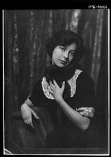 Photo:Miss Chase Portrait 1920s Woman Studio Photograph picture