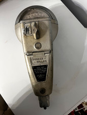 Duncan-Miller Vintage Parking Meter Head Sign Insert Coin Time Expired picture