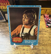 20th Century-Fox 1977 Star Wars Set #63 May the Force Be With You Card picture
