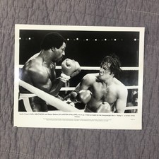 Rocky Balboa Apollo Creed 8x10 Photo Original Sylvester Stallone Carl Weathers picture