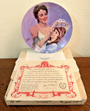 Vintage The Crowning of Clara Collector's Plate. picture