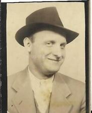 American Guy MAN Small Found Photograph bw GUY Original Portrait VINTAGE 011 6 R picture