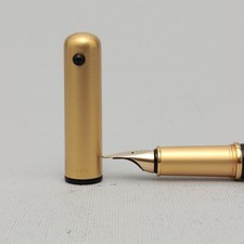LAMY Lady Geometric Rosenthal Porcelain Fountain Pen 14K M Nib UNINKED Vintage picture