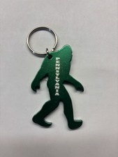 BIGFOOT PENNSYLVANIA FOREST GREEN METAL KEY CHAIN NEW picture