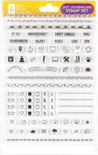 Dot Journaling Clear Stamp Set (60 5.75 inches x 8.25 inches,  picture