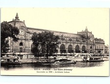Postcard Vintage postcard: Paris - La Gare d'Orsay picture