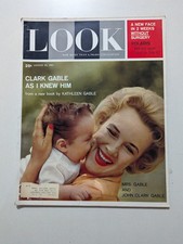 LOOK Magazine (August 29, 1961) Clark Gable As I Knew Him picture