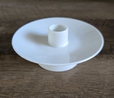 Bauhaus Modern ROSENTHAL White Porcelain Taper Candle Holder picture