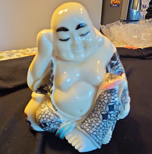 Vintage Japanese Shunga Netsuke Hotei  Laughing Buddha Hidden Erotic Scene picture