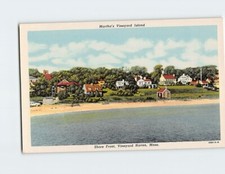 Postcard Marthas Vineyard Island Shore Front Vineyard Haven Massachusetts USA picture