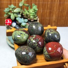 6pcs Natural Dragon blood Crystal gemstone Polish Mineral Specimen Tumbled A5579 picture