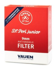 Junior 9mm Charcoal Pipe Filters 40 Count Value Pack picture