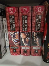 Battle Royale Ultimate Edition Vol. 1-3 Manga Hardcover Tokyopop English RARE picture