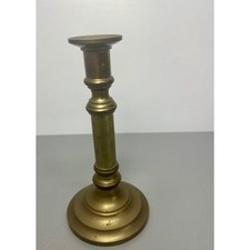Antique Heavy Brass Candle Holder San Pacific Imports #16 picture