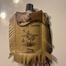 Knotts Berry Farm Cowboy Frontier Canteen Souvenir Collectable Vintage picture