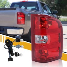 Tail Light Assembly Compatible with Chevy Silverado 07-13 1500 | 07-14 2500 HD 3 picture