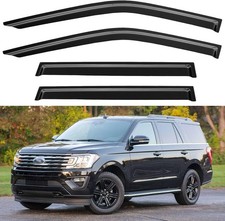 Rain Guards Fit for 2018-2025 Ford Expedition, Out-Channel Window Visors Ven picture