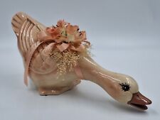 Adorable Vintage Porcelain Duck Figurine. picture