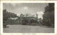 Cental Valley NY Green Acres Lodge Old Postcard picture