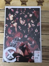 X-Men #15 - Psylocke Cherry Blossoms NYCC Variant Signed by Mark Brooks W/ COA picture