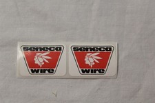  Sticker  Decal Label Advertising Seneca Wire x2 Collectible picture