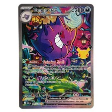 Pokemon Gengar ex [Holofoil] ME: 30th Celebration 154/128 picture