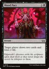 Blood Pact [Duskmourn: House of Horror Commander] Magic MTG picture