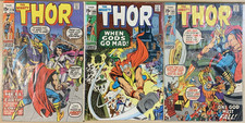 THOR 179 180 181  All featuring NEAL ADAMS Art   LOKI  MEPHISTO VG- (3.5) Avg picture