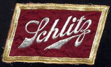Schlitz Beer Embroidered Jacket / Back Patch-- Large c1960's-70's  picture