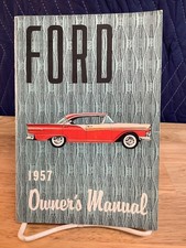 1957 Ford Motors Owner's Manual- Great Condition picture