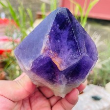 482g Natural Amethyst Unicuspid Quartz Crystal Points Rough Mineral Specimen picture