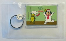 1998 Vintage TV Cartoon Key Chain Touche Turtle & Dum Dum - New +Sealed Baggie picture