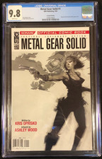 Metal Gear Solid Issue #1 CGC 9.8 Graded IDW Comic Book September 2004 picture