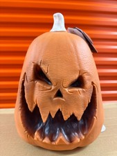 Gemmy 12”  Talking Pumpkin Animatronic Halloween Prop JACK O LANTERN NEW picture