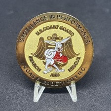 USCG SEARCH AND RESCUE CGAS ELIZABETH CITY, N.C CHALLENGE COIN picture