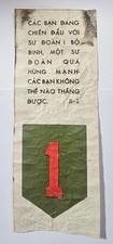 Vietnam War Propaganda Leaflet from the US 1st Infantry Division picture