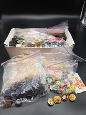 Vintage Lot Almost 6 Lbs Antique Clothing Buttons picture