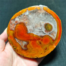 RARE 250g Natural Warring States Red Agate Crystal  HealingYY568 picture