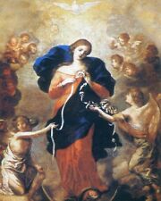 Catholic print picture-  MARY, UNDOER OF KNOTS   -   8