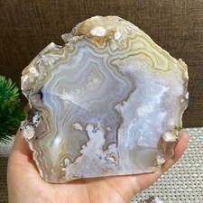 275g atural Sakura Agate Blossom Facet Rough Specimen Madagascar picture