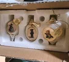 The Danbury Mint M.J. Hummel Christmas Ornament Collection *RARE* Set Of 3  picture