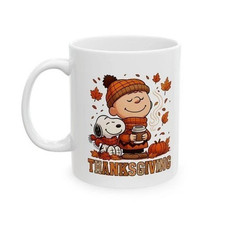Thanksgiving Family Ceramic Mug picture