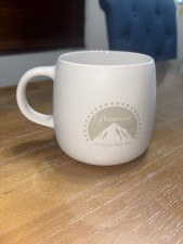 Paramount Pictures White Ceramic Logo Mug Collectible picture