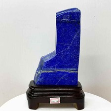 4.03LB Natural lapis lazuli quartz mineral specimen polished ore Healing decor picture