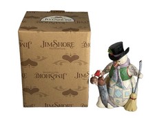 Jim Shore Fun and Frosty Friendship Snowman Squirrel 4050604 Heartwood Creek picture