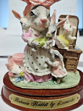 Little Nook Village Rebecca Rabbit LN-03 by Leonardo  1988 Heritage Mint, Ltd. picture
