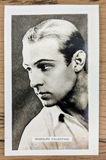 1922 Magpie Cigarettes JJ Schuh Cinema Stars #16 Rudolph Valentino  picture
