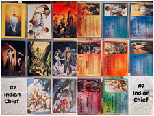 1994 BORIS 4 Magnificent Myths Comic Images 86 Cards: Missing #7, #44, #56, #90 picture