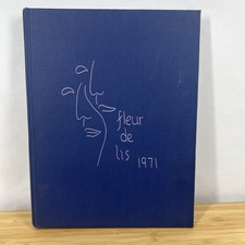 Fordson High School Fleur De Lis 1971 Yearbook Dearborn Michigan MI Hardcover picture